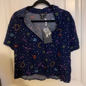 Space Button Down Shirt